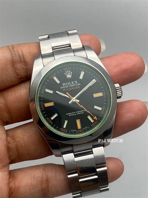 rolex milgauss bracelet|Rolex Milgauss women's.